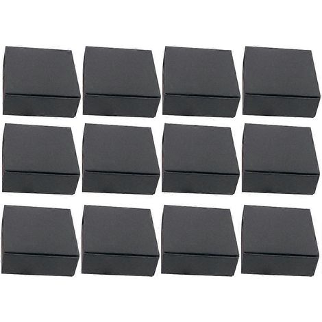 Lot de 24 cartons d'emballage noirs pratiques pour déménagement et rangement express (1/5)
