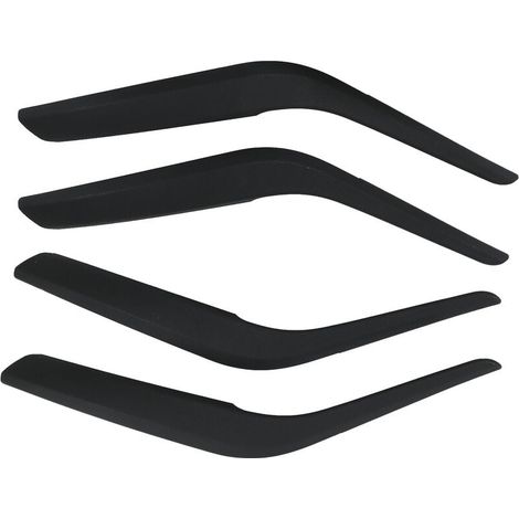 Garniture de Poignée D'accoudoir de Porte, 4 Pièces Garnitures de Poignée D'accoudoir de Porte Intérieure Couvre le Remplacement de Décoration pour X1 E84 2010-2016(Noir muet) (1/4)