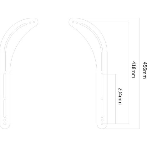 NewStar NM-USP100 - Montaggio a parete per Sonos Playbar, Nero (1/5)