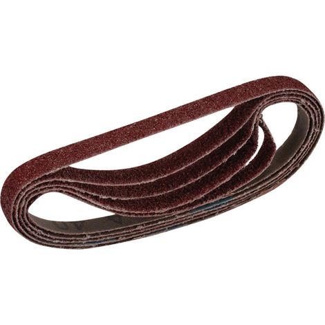 Draper Detail Sanding Sheet Assortment Pack – 10 x 330mm Cloth Sanding Belts, 40 Grit, Pack of 5