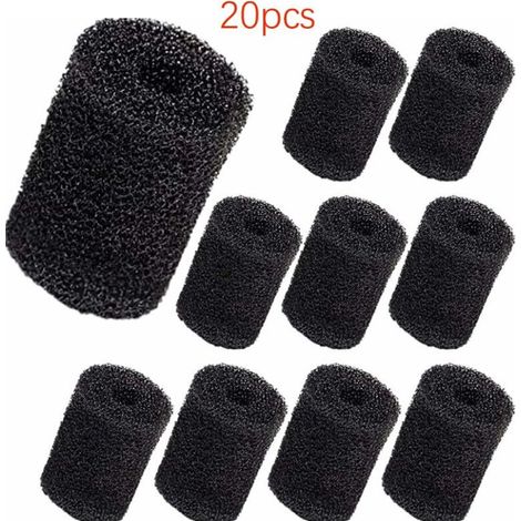 20 pièces de Rechange pour épurateur de Queue Polaris pour Queue de Tuyau de Nettoyeur de Piscine Vac-Sweep - Convient à 180,280,360,380,480,3900 Mousse à l'extrémité du Tuyau (1/5)