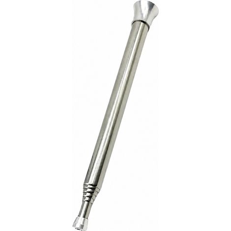 Allume-feu portable à soufflet en acier inoxydable, tube à feu rétractable pour le camping (1/5)