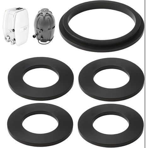 Joints Anti-Fuite pour Spa Gonflable, Kit de Rondelles d'Étanchéité A + B/C compatibles avec Airjet, pour Jacuzzi, Piscin (1/5)