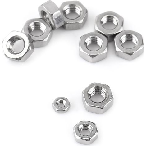 Ensemble de 480 vis et écrous à tête hexagonale creuse en acier inoxydable SS304 (M2, M3, M4) (1/5)