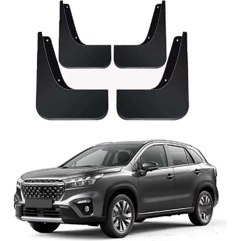 4 paraspruzzi per auto per Suzuki S-Cross III 2022, paraspruzzi, kit di paraspruzzi sagomati (coppia)