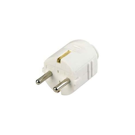 REV 0512010777 Schutzkontaktstecker Kunststoff 250 V Weiß IP20 (1/2)