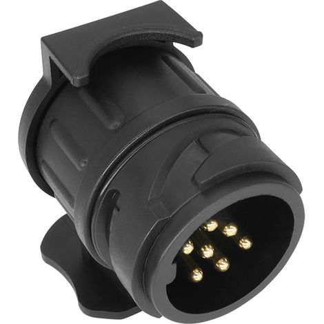 Adaptateur De Prise De Remorque 12V 13 À 7 Broches, Étanche, Camion, Caravane, Adaptateur Électrique De Remorquage, Connecteur De Câblage De Remorque, Accessoires De Remorquage (1/5)