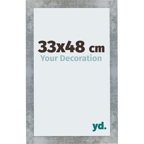yd. - Cadre photo 33x48 - Fer Patine - MDF - Mura