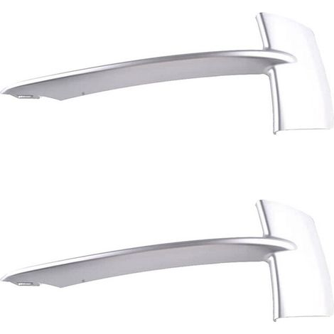 Per due listelli di finitura cromati per la griglia del paraurti anteriore (lato sinistro), codice articolo 51117303113, applicabili ai modelli BMW X5 F15 35I 35Ix 35Dx 40Ex 2014 2015 2016 2017.