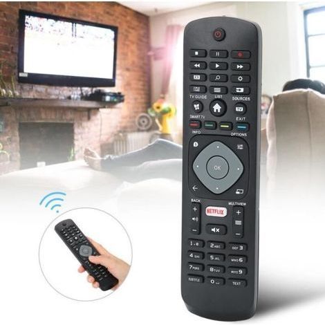 Telecomando sostitutivo per TV Philips HOF16H303GPD24 43PUS6262/12 49pus6401 398GR08BEPHN0012HT 398GR08BEPHN0011HL (1/4)