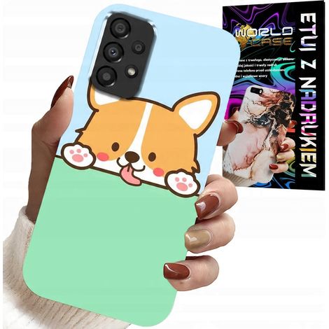 Custodia per Samsung A52 / A52S - motivo con simpatici cani delle fiabe (1/5)
