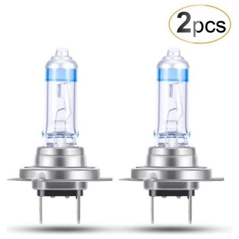 2X H7 Ampoules Xénon 12V 70W Super Brillant, Phares Voiture Ampoules Auto Moto Nouvelle Version Feux de Croisement Lampe Halogène Véhicule (1/4)