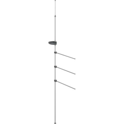 Maison Exclusive - Portasciugamani 47x280 cm in Alluminio