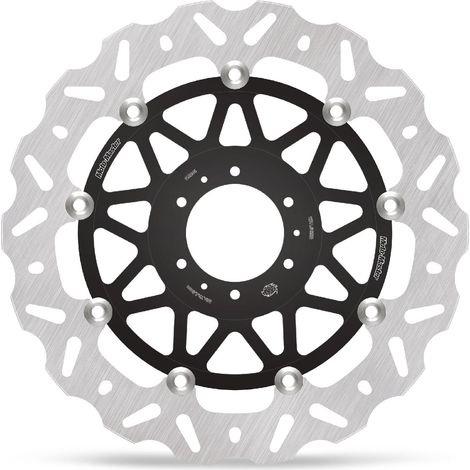 Disco de freno flotante Moto-Master Nitro Road, Honda GL/VFR/XL, aluminio 296 mm