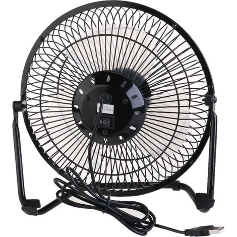HOMSFOU Mini Ventilateur en Métal USB pour PC et Laptop (1/3)