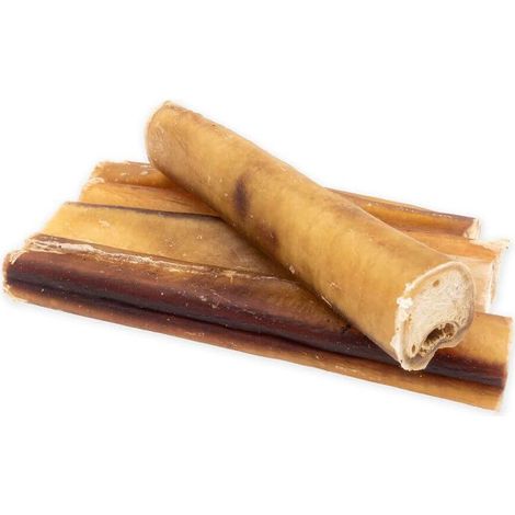 Pene de res de 15 cm premium (piezas más grandes y gruesas) 4DOGS - 3 piezas (1/5)