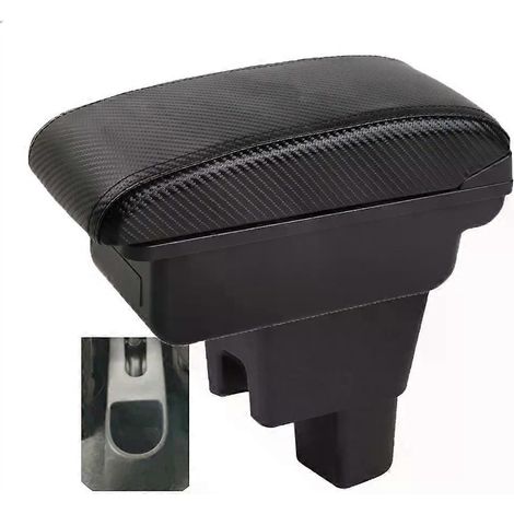 Appliquez sur la voiture Suzuki Celerio : boîte de rangement pour accoudoir et console centrale, support de coude pour le conducteur (1/5)