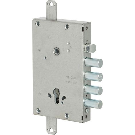 1PZ SERRATURA DA APPLICARE TRIPLICE PER PORTE BLINDATE E 64 - 2 mandate / 4 catenacci codice 3160190