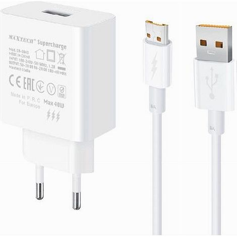 Trade Shop - KIT CARICABATTER USB RICARICA RAPIDA 40W CAVO MICRO USB 5A CA-S044 - (1/3)