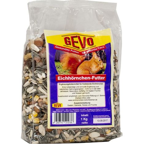 GEVO® Eichhörnchen-Futter - 1 kg