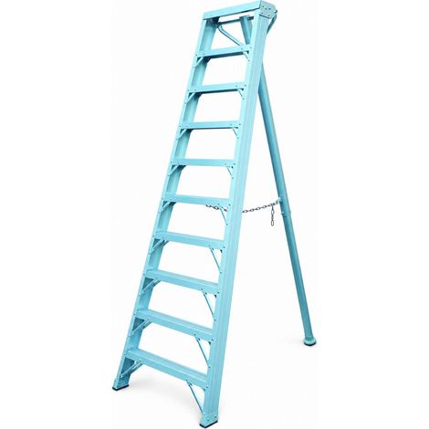 Escalera Trípode Agrícola de Aluminio AGRO de 10 Peldaños (1/5)