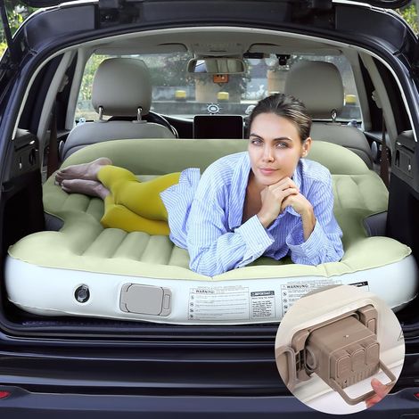 Matelas gonflable pour SUV flocage épais avec pompe intégrée autogonflant portable pour SUV camion Gonflage et dégonflage rapides (1/5)