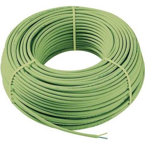 01890.E Cable KNX 2X2X0,8mm LSZH Eca 100m Verde