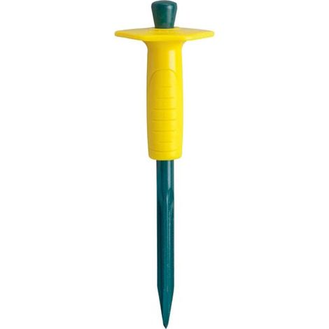 LEBORGNE Broche Batipro auto-affûtable 30 cm avec pare-coups - acier au silicium trempé