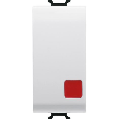 B-P 1M 1P NF+NO 16A ARRÊT BLANC SAT. GEWISS GW15138