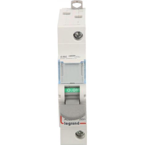 Interruptor-seccionador modular 20A 1P FR301 004309/406401