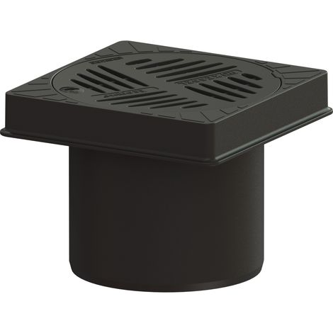 KESSEL-Elemento superior - Clase B, rejilla ranurada redonda, d: 230 mm, 67985