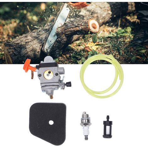 Vergaser, kompatibel mit Stihl-Modellen FS87, FS90, FS100, FS110, FS130, HT100, HL100K, FC95 und FC90. Ersetzt die Teilenummern 41801200604 und 41801200611. (1/5)