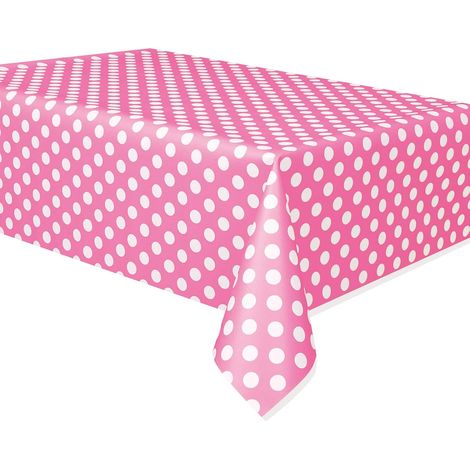 Rose Vif Party - 50265 - Tischdecke - Gepunktet, Kunststoff - 137 cm x 183 cm (1/5)