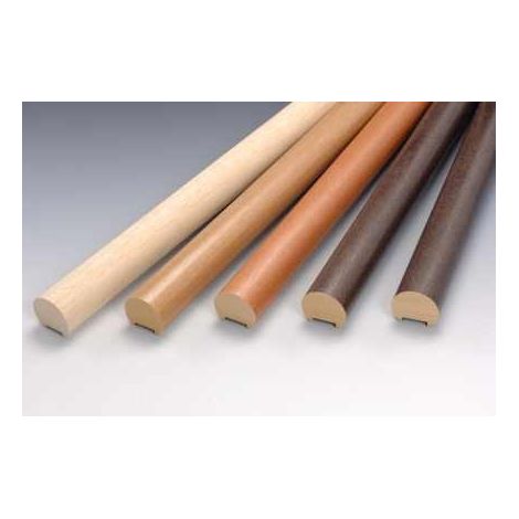 4 CORRIMANO MASSELLO TONDO AYOUS VERNICIATI DIAM.50 X 3000 BATT.30X8