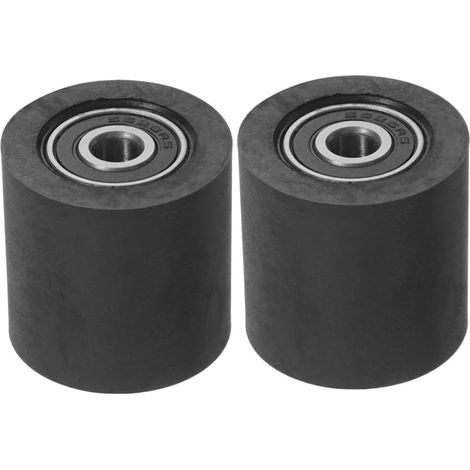 poulies roulement billes en polyur thane noir pour (1/5)