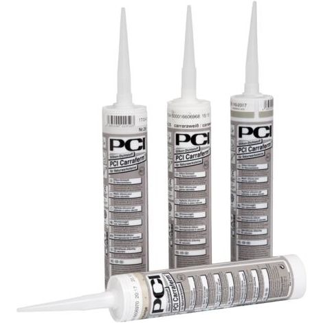 PCI Carraferm Silikon Dichtstoff Naturwerksteine 310ml Nr. 26 perlgrau