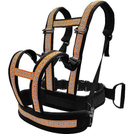 Harnais de sécurité pour vélo et moto enfant, ceinture de sécurité réglable et antidérapante, sangle de protection pour enfants (1/4)