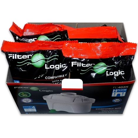 8 cartouches filterlogic pour carafe compatible maxtra brita MAXTRA8 Filter-logic (1/3)