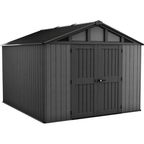Stronghold 10x15 Shed - Grey (1/3)