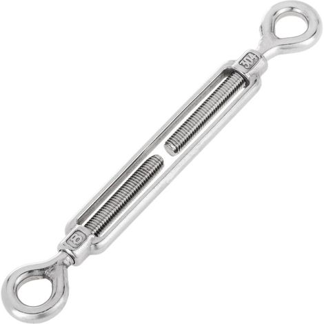 Tendeur de câble en acier. Modèle de filetage anneau à anneau 8 mm (1/5)
