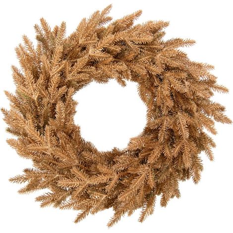 Couronne de Noël "Joaquin" 50cm Doré (1/3)