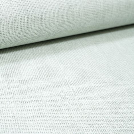Sage Light Green Wallpaper Plain Linen Effect Metallic Silver Shimmer Muriva (1/5)