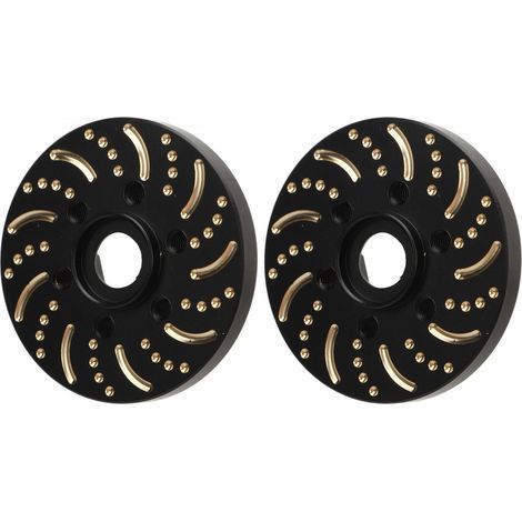Messing-Ausgleichsgewicht für 1,9 bis 2,2 Zoll (9 mm) Beadlock-Felgen mit 6-Loch-Sechskantadapter. (1/5)