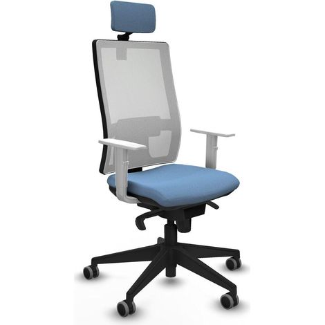 Piqueras y Crespo 4B066G2 Fauteuil de bureau bleu ciel