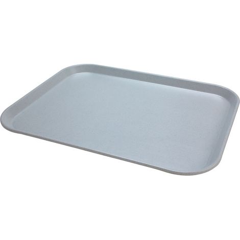 Plateau 30.5 x 41.5 cm gris - Lot de 12 - Cambro