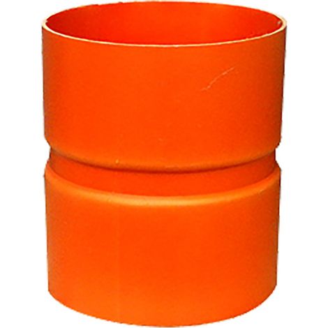 MANICOTTO CON BATTENTE IN PVC Ø 160