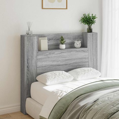 Kopfteil Graues Sonoma 120 x 16,5 x 103,5 cm Holzwerkstoff