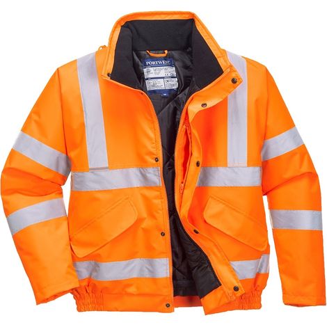 Bomber Alta Visibilita' Arancione Arancio M