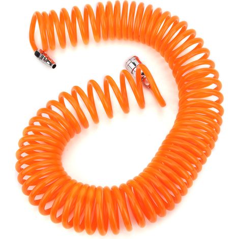 Tuyau Pneumatique Pu - Raccord 1 4 Pouces - Pour Air Comprimé - 12 Mètres (1/5)