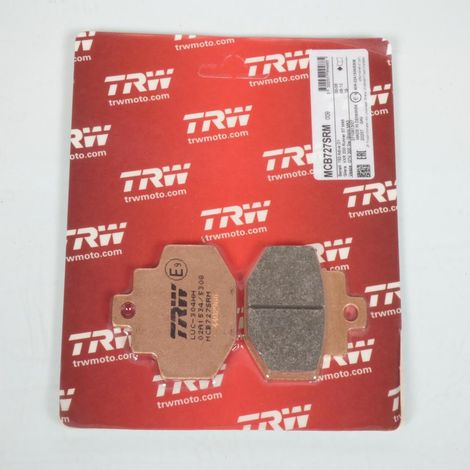 Plaquette de frein TRW pour Scooter Piaggio 300 Vespa Gts Super (1/2)